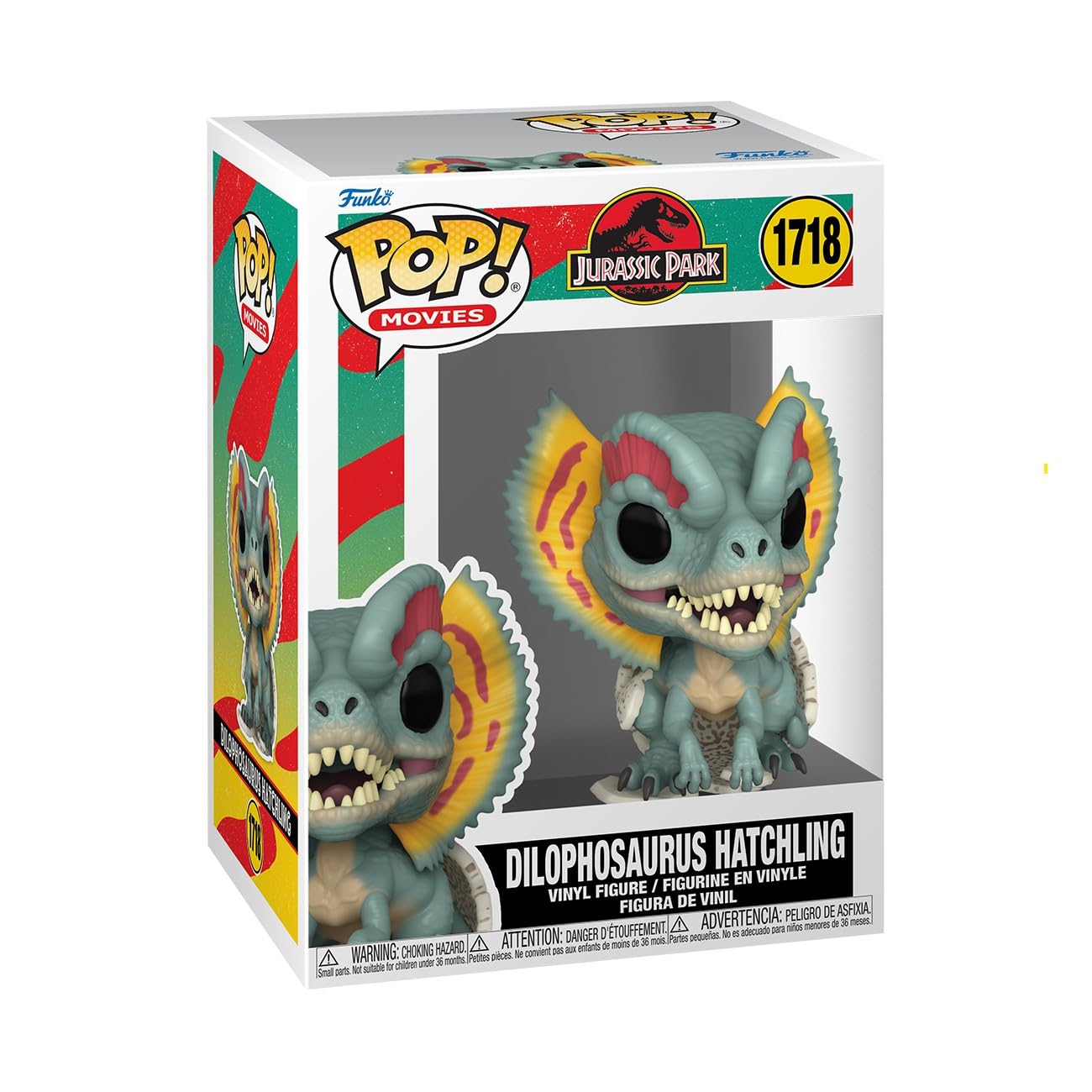FUNKO POP JURASSIC PARK DILOFOSSAURO FILHOTE | Amazon.com.br